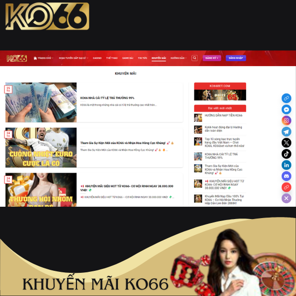 Khuyến mãi tại KO66